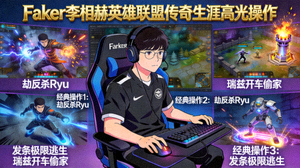 Faker李相赫英雄联盟传奇生涯高光操作